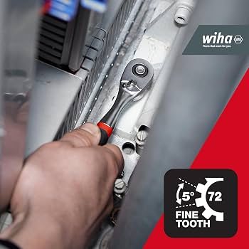 Շրջադարձային ճոճանակ 1/2"(трещотка)՝ Wiha 45627 4