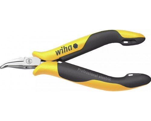 Աքցան Wiha Professional ESD բարակ քիթ կորաձև 45՛ 120 մմ (26802)