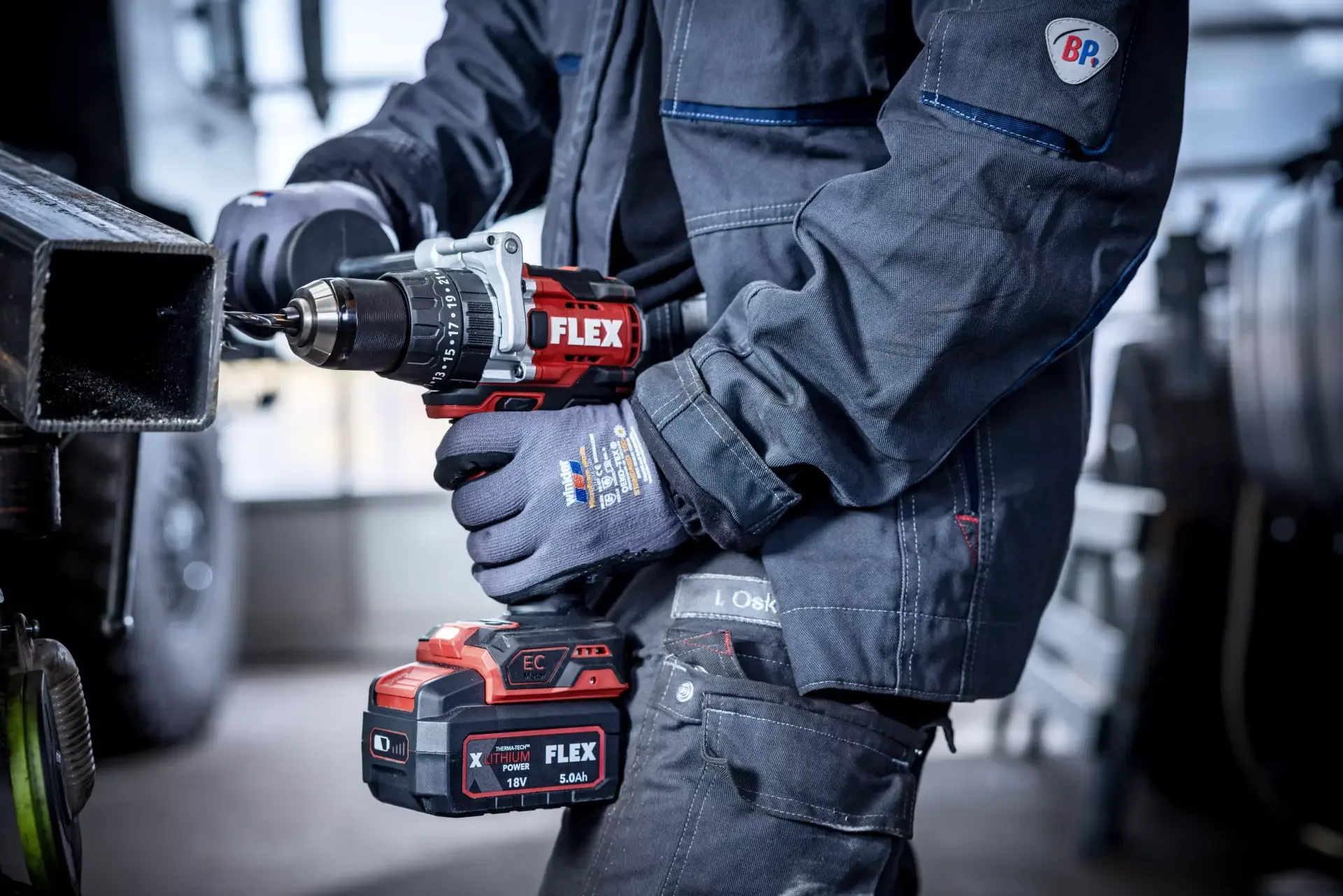 Անլար հարվածային շաղափ- պտուտակահան PD2G18.0-EC HD 8