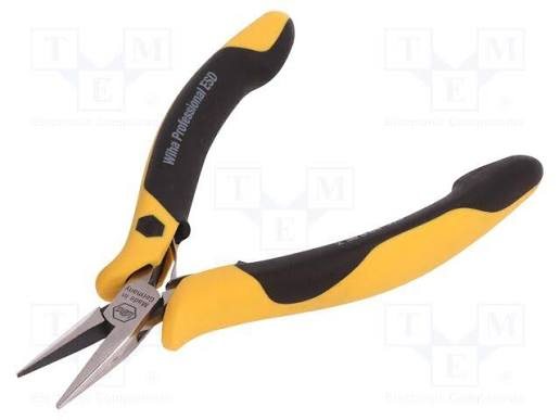 Աքցան Wiha Professional ESD բարակ քիթ ուղիղ 120 մմ (10348)