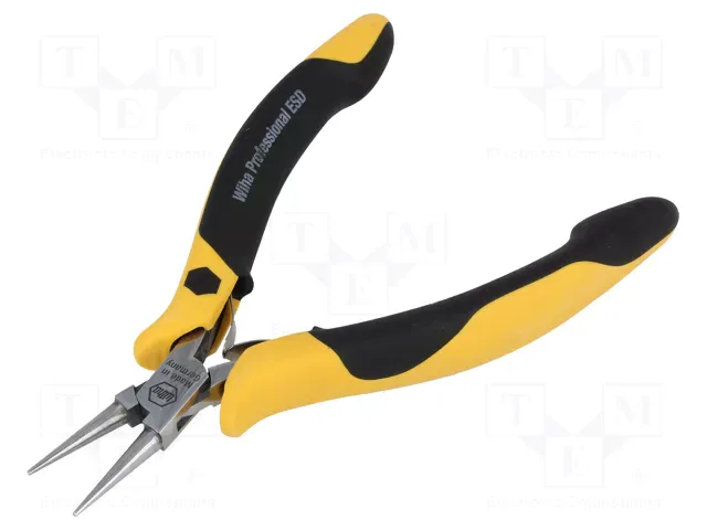 Աքցան Wiha Professional ESD կարճ կլորաքիթ 120 մմ (26804)