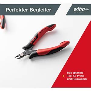 Կտրիչ Wiha Electronic նեղ 130 մմ (27388)