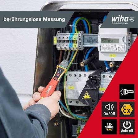 Միաբևեռ, անհպում լարման  ինդիկատոր Wiha 44309
