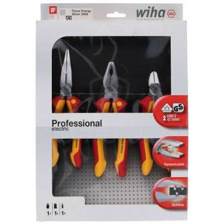 Աքցանների հավաքածու Wiha, Professional Electric, 3 հատ (26852) 3